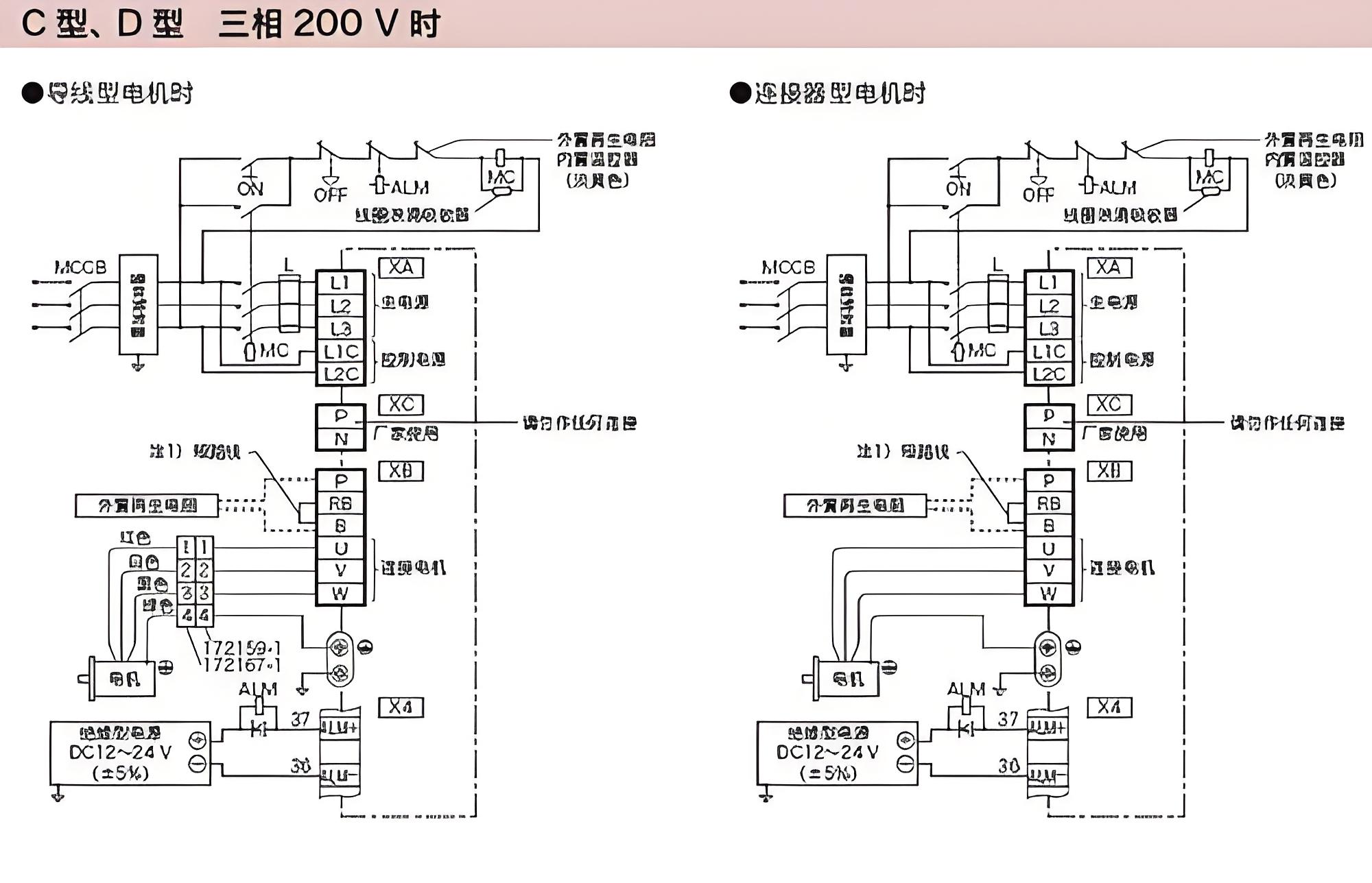鬆下A6草莓视频免费電機接線如何接線?鬆下A6草莓视频免费電機接線圖